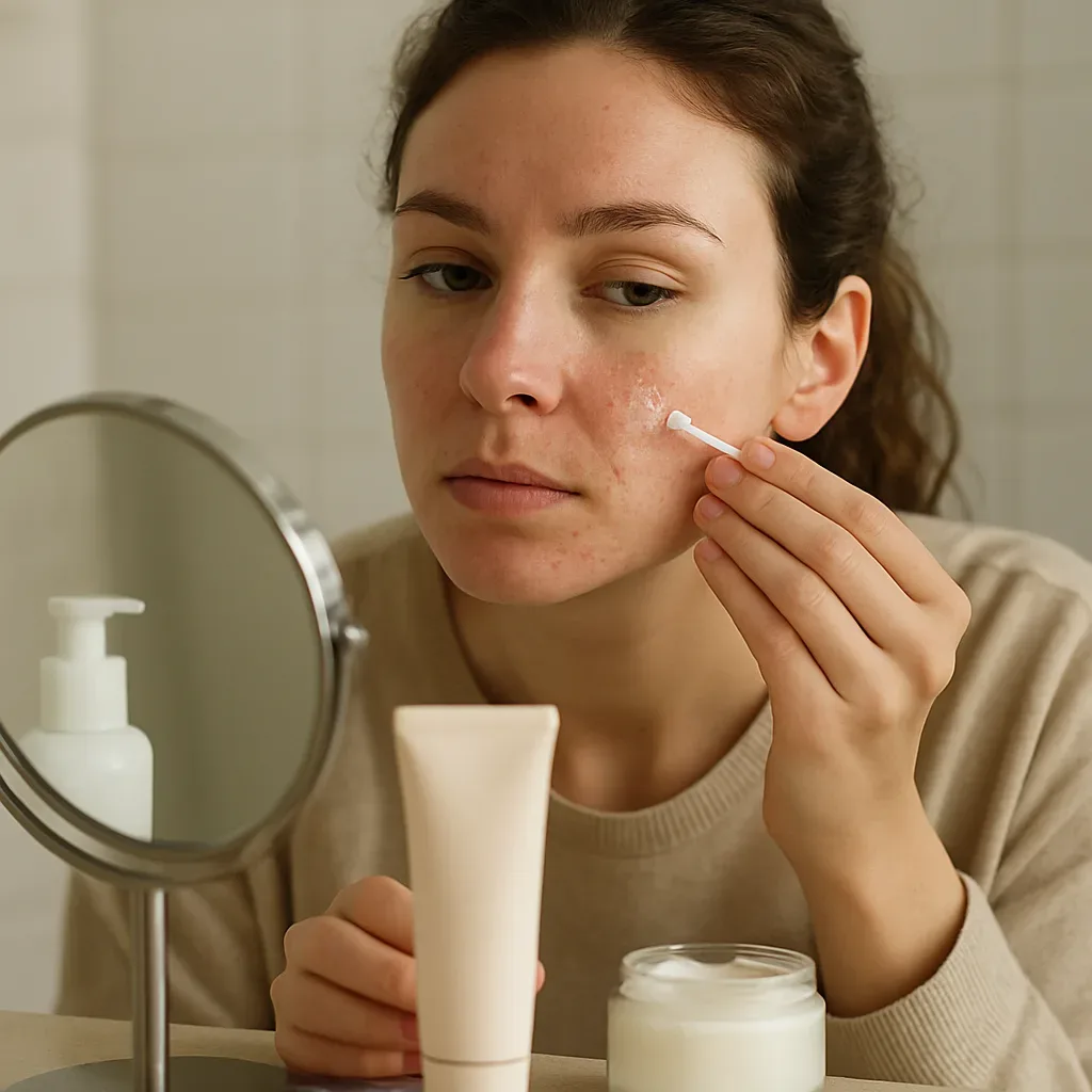 How to Fix Dry Skin From Acne Spot Treatment