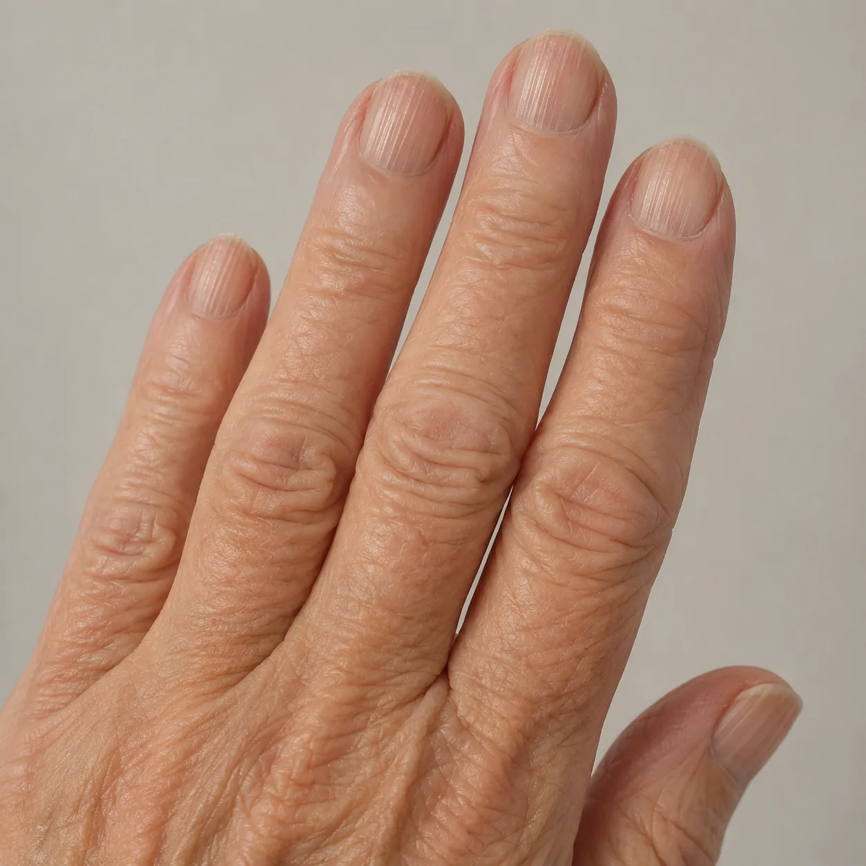 Brittle Nails with Ridges