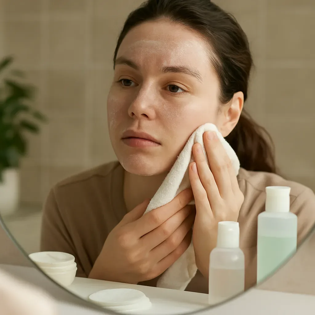 How to Fix Cleanser That Leaves a Film on Skin
