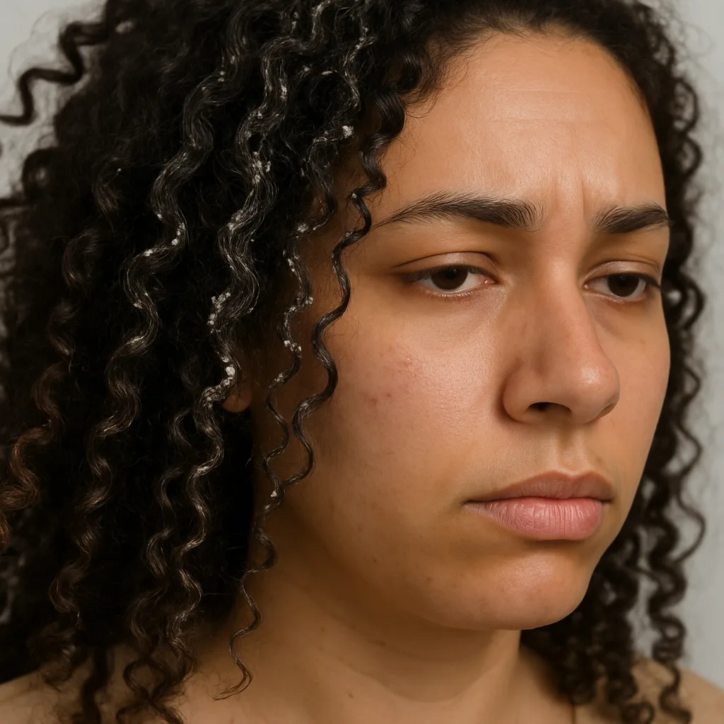 Curl Cream Leaves Buildup