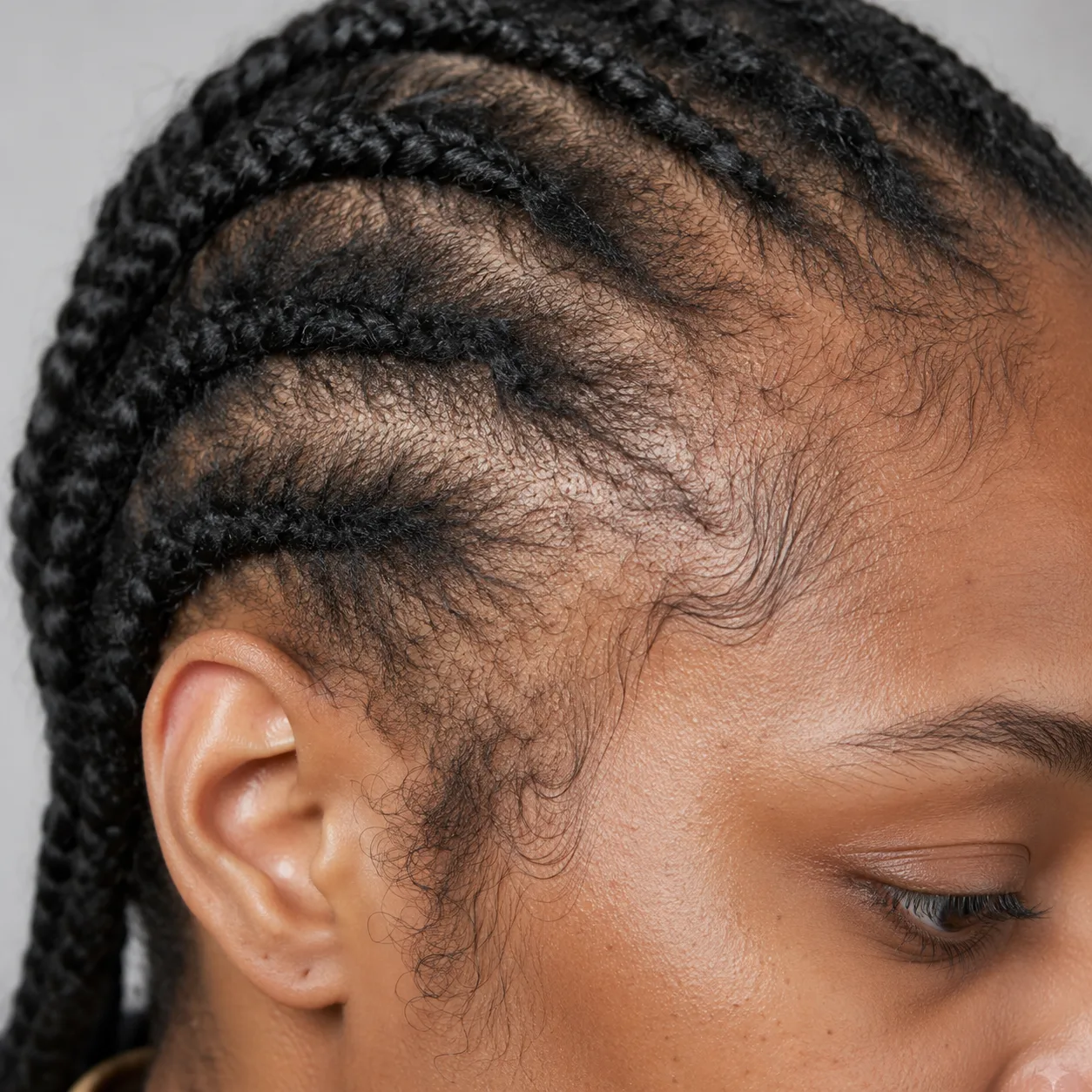 Edges Thinning from Protective Styles