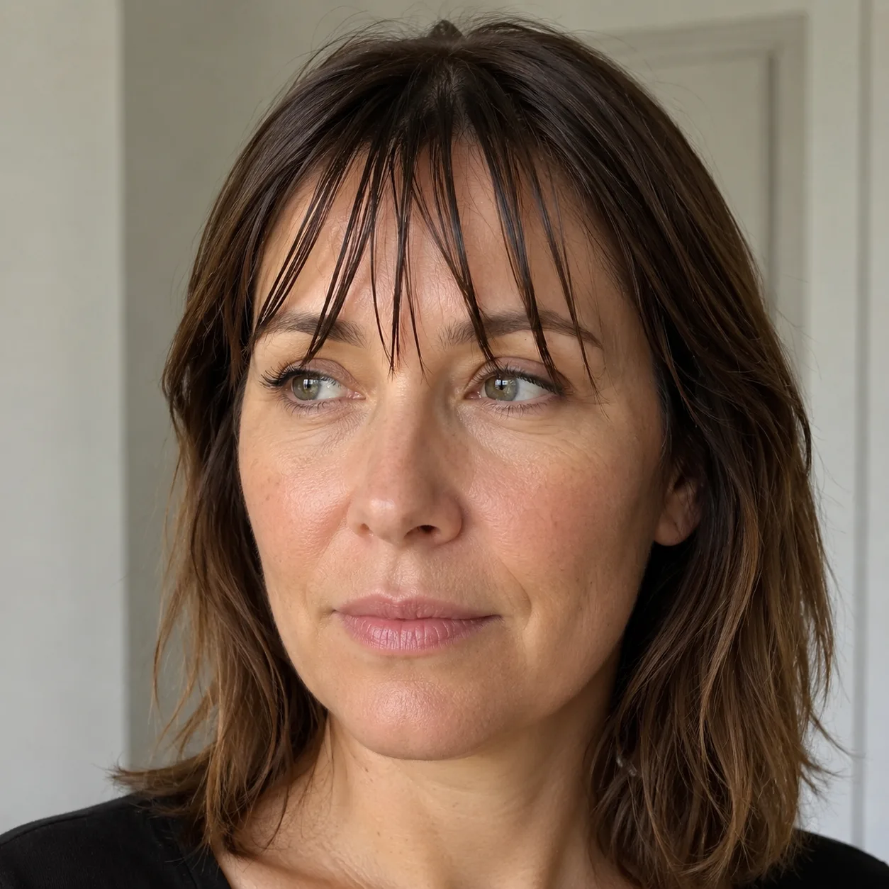 Greasy Bangs Between Washes