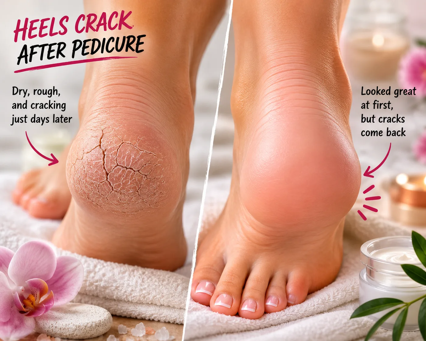 Heels Crack After Pedicure