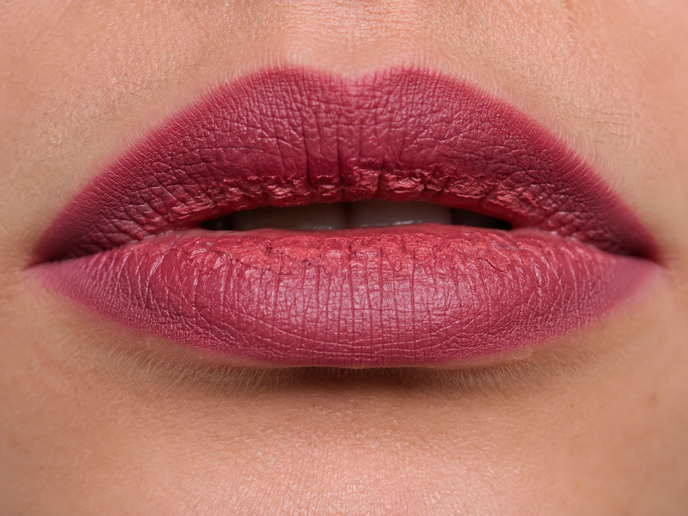 Lipstick Looks Crusty on Inner Lip