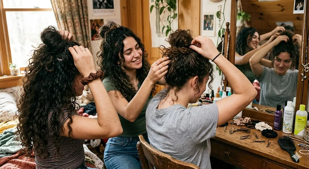 How to Make a Messy Bun