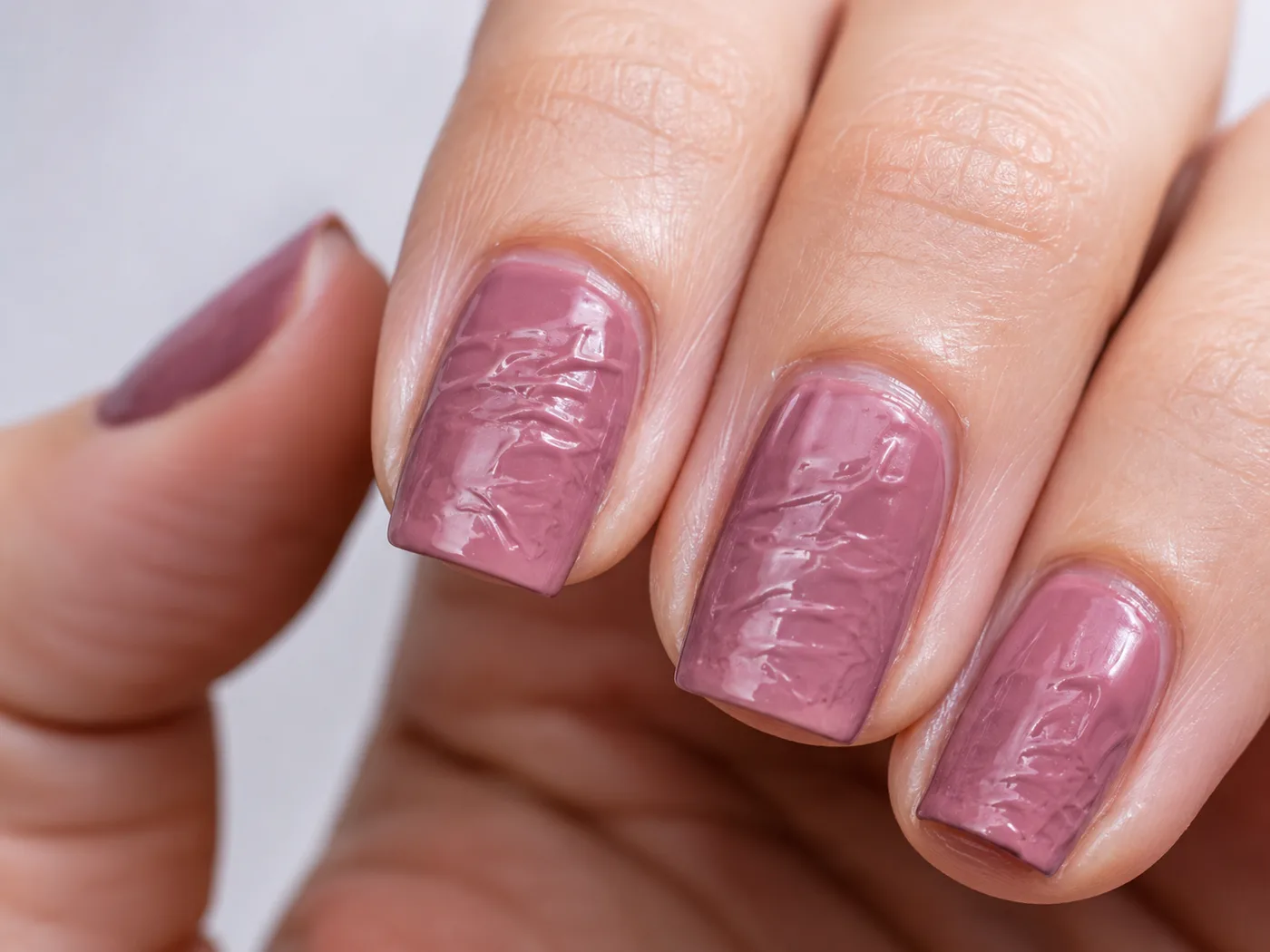 Nail Wraps Wrinkle