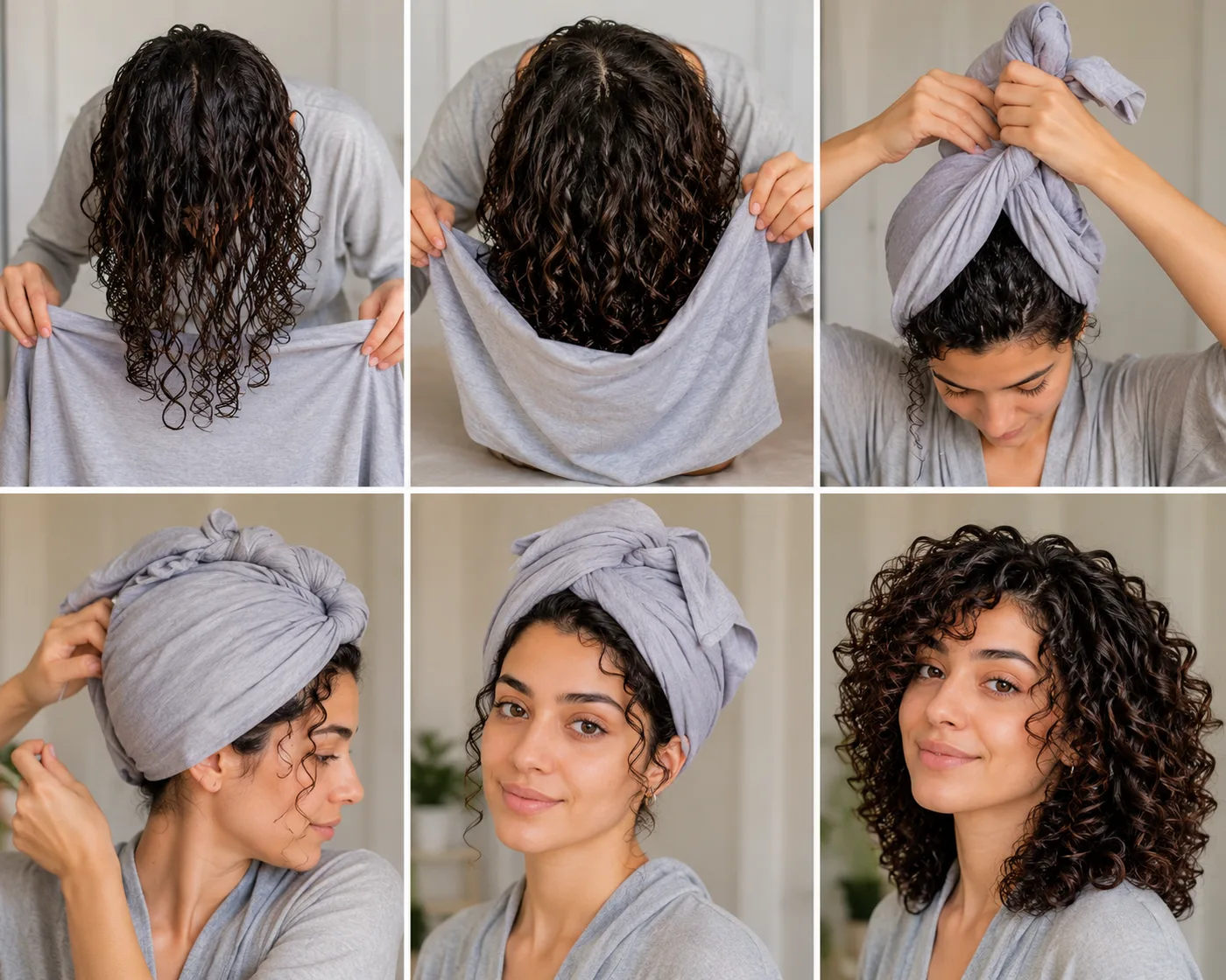 How to Plop Hair