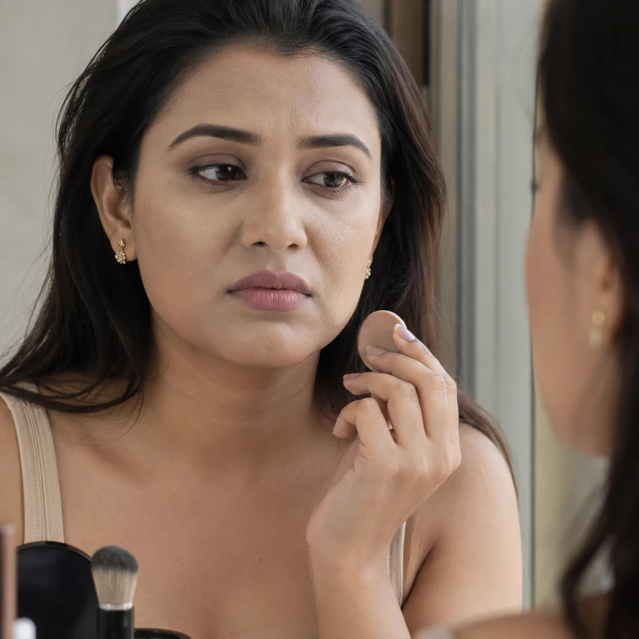 Skin Looks Dull Under Makeup