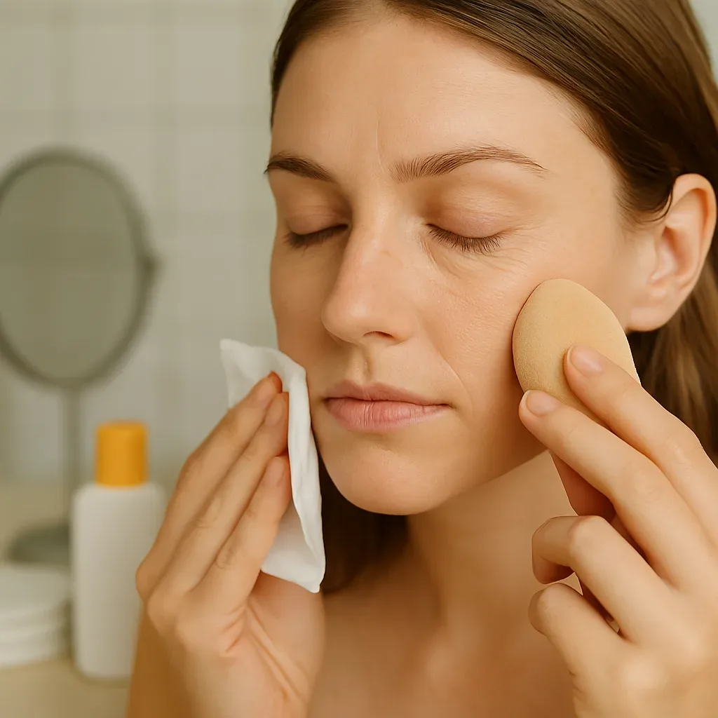 Sunscreen Creases Under Makeup