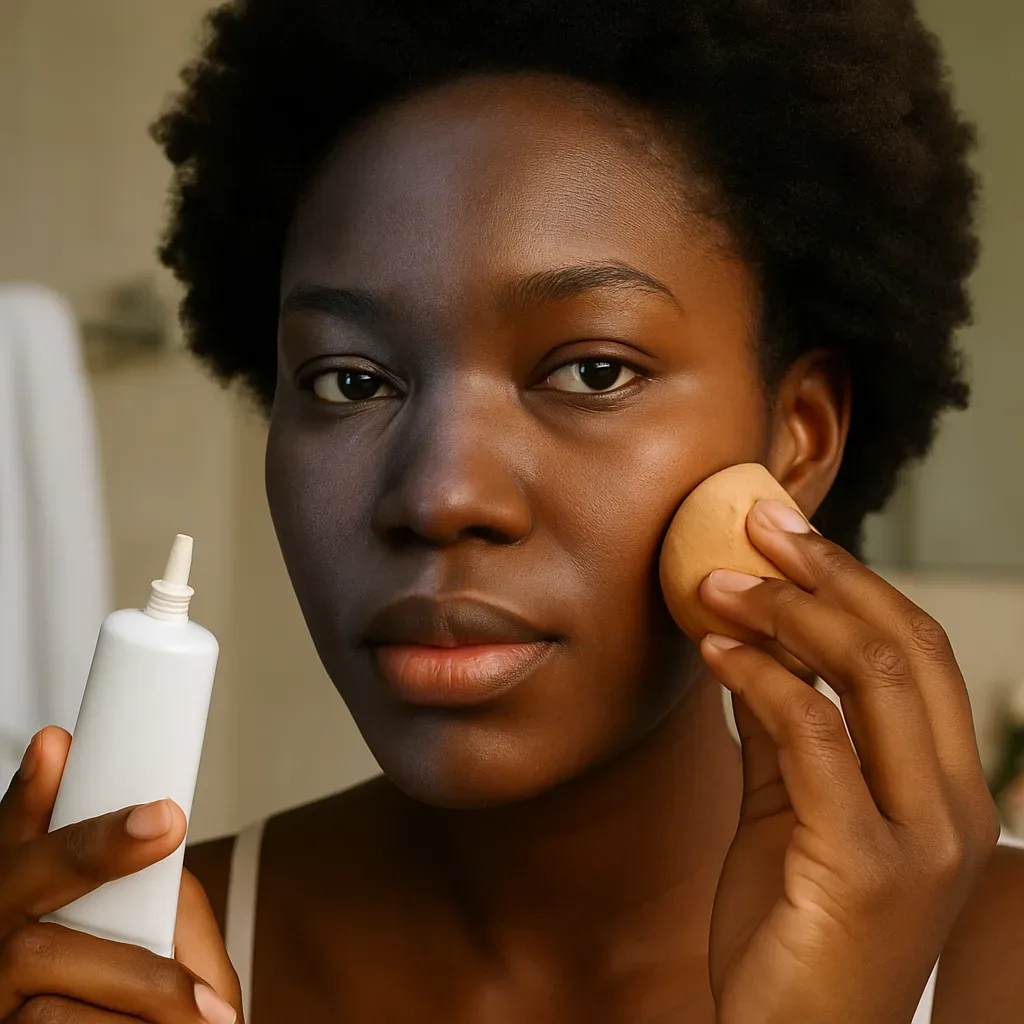 How to Fix Sunscreen That Leaves a Purple Cast on Deep Skin