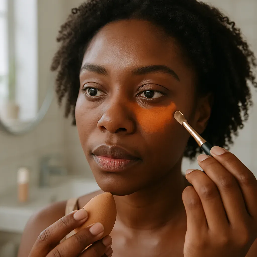 Under-Eye Corrector Looks Orange